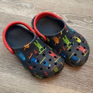 Crocs Monster Halloween Kids size 9 for boys or girls